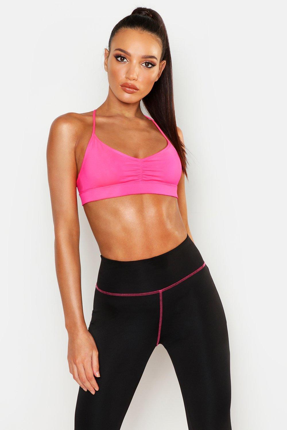 Boohoo cheap sports bra